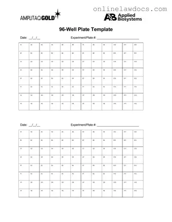 Fill a Valid 96 Well Form