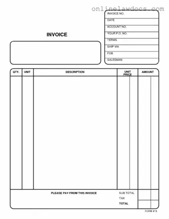 Fill a Valid Free And Invoice Pdf Form