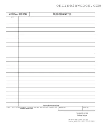 Fill a Valid Progress Notes Form